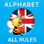 Aprende inglés: alfabeto, letras, reglas y sonidos apk icono