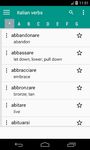 Screenshot 7 di Daily Italian Verbs - Learn Italian apk