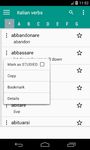 Screenshot 6 di Daily Italian Verbs - Learn Italian apk