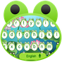 Cute Frog Big Eyes keyboard Theme APK