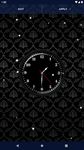 Black HD Clocks Live Wallpaper screenshot apk 1