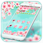 Hermoso tema de flor rosa apk icono