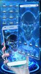 Imagen  de Neon Tech Skull Themes HD Wallpapers 3D icons