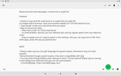 T2S: Text to Voice - Read Aloud のスクリーンショットapk 3