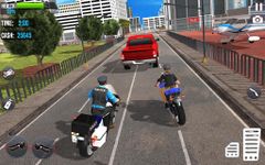 Policía policiaca persecución en bici - moto captura de pantalla apk 1