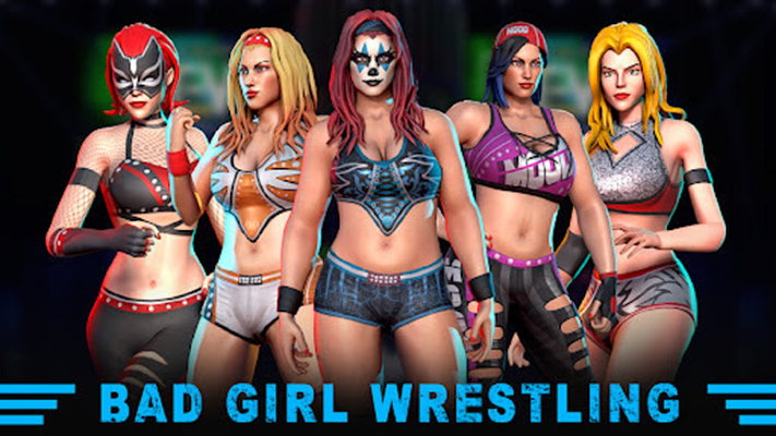 Baixe Bad Girls Wrestling Rumble: Mulheres Jogos de Luta no PC com MEmu