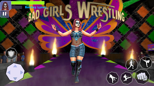 Baixe Bad Girls Wrestling Rumble: Mulheres Jogos de Luta no PC com MEmu