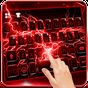 Tema Keyboard Red Lightning