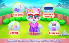 Cute Kitty Caring and Dressup ekran görüntüsü APK 3