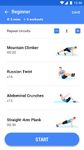 ภาพหน้าจอที่ 2 ของ Abs Workout - 30 Day Ab Challenge