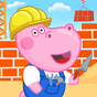 Hippo builder. Building machines