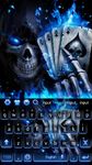 Horrible 3D Poker Skull Keyboard image 