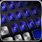Black Blue Metal Keyboard apk icon