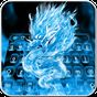 Biểu tượng apk Blue Fiery Dragon Keyboard Theme