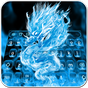Biểu tượng apk Blue Fiery Dragon Keyboard Theme