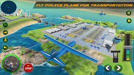 Police Car Transporter Plane – Police Crime City screenshot apk 