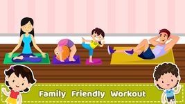 Çocuklar ve Aile Zindeliği için Yoga. ekran görüntüsü APK 13