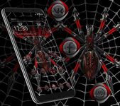 Gambar Dark Black Metal Spider Theme 4