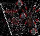 Gambar Dark Black Metal Spider Theme 7