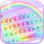 Tema Keyboard Galaxy Rainbow
