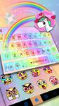 Galaxy Rainbow Klavye Teması ekran görüntüsü APK 3