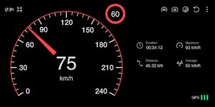 Speedometer - HUD, GPS, Odometer στιγμιότυπο apk 6