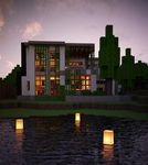 Gambar Modern House for Minecraft - 350 Best Design 1