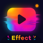 Efecto de vídeo Glitch - Editor de Video & Efectos