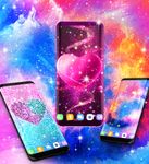 Glitter galaxy live wallpaper screenshot apk 