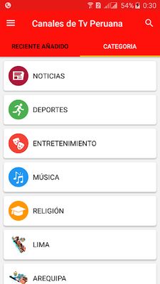Image 2 of Peruvian Television Channels live on the Internet