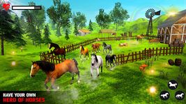 Screenshot 10 di Wild Horse Family Simulator : Horse Games apk