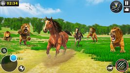 Screenshot 9 di Wild Horse Family Simulator : Horse Games apk
