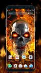 Imej %Flaming Skull Live Wallpaper for Free 1