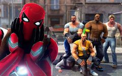 Superhero Iron Ninja Battle: City Rescue Fight Sim ekran görüntüsü APK 3