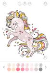 ภาพหน้าจอที่ 2 ของ Unicorn Coloring Book Glitter