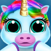 Baby Unicorn Pet Nursery - Care and Dress up icon