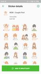 Tangkapan layar apk Couple Anime Sticker For Whatsapp 