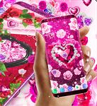 Скриншот 8 APK-версии Diamond rose glitter live wallpaper