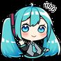 VOCALOID MIKU Наклейки для WhatsApp APK