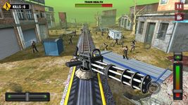 Скриншот 7 APK-версии Train shooting - Zombie War