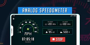 Compteur de vitesse et odomètre GPS: Digital-HUD capture d'écran apk 1