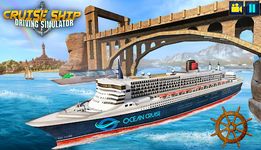 Real Cruise Ship Driving Simulator 2019 ekran görüntüsü APK 1