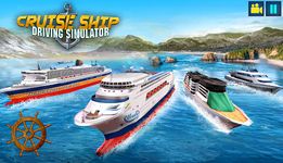 Real Cruise Ship Driving Simulator 2019 ekran görüntüsü APK 2