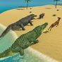 Ícone do apk simulador de família de crocodilo 2019