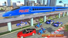 US Police Bike 2019 - Gangster Chase captura de pantalla apk 3