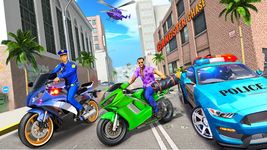 US Police Bike 2019 - Gangster Chase captura de pantalla apk 5