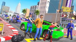 US Police Bike 2019 - Gangster Chase captura de pantalla apk 1