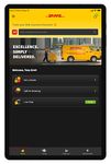 ภาพหน้าจอที่  ของ DHL Express Mobile