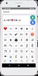Скриншот 6 APK-версии i2Symbol Emoji