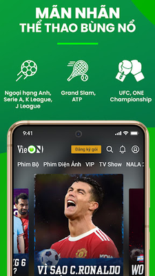 Vieon – Tv Show, Phim Hd 30.2.5 Android - Tải